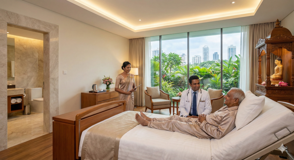 contact details of the elder care service in Sri Lanka